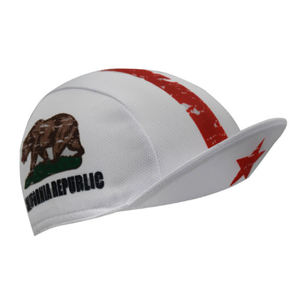 California Republic Cycling Caps Men Black Bike wear Cap Women Cycling Hats