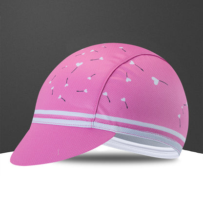 Women Cycling Caps Pink Bike wear Cap Cycling Hats