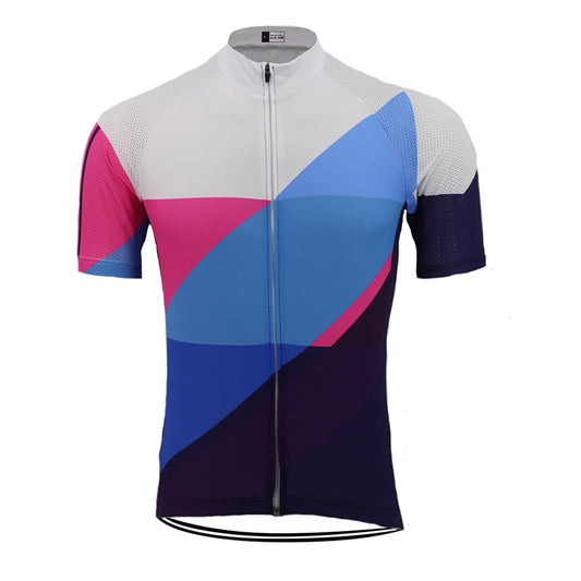 New men cycling jersey short sleeve summer quick dry riding clother